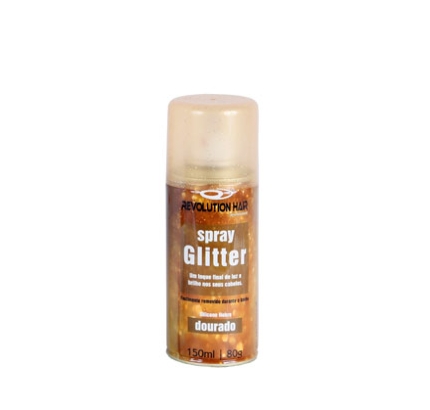 Spray Glitter - Dourado