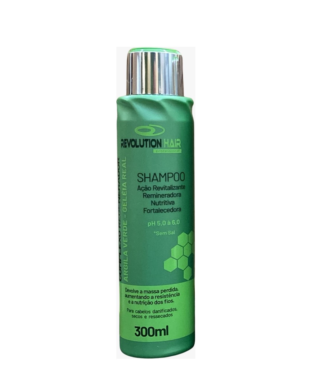 Shampoo Argila Verde & Geléia Real - 300ml