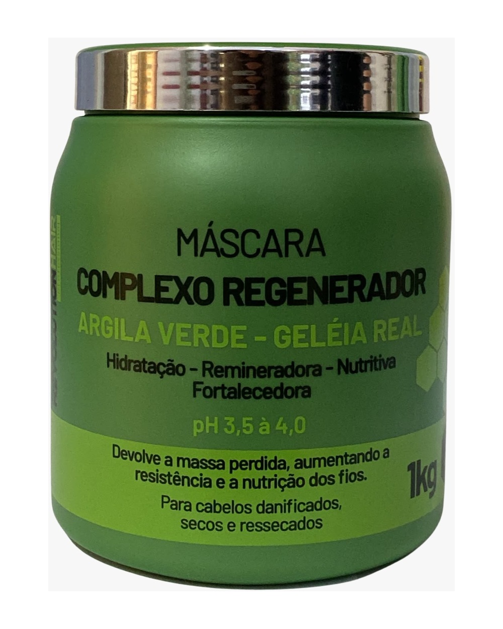 Máscara Complexo Regenerador Argila Verde Profissional